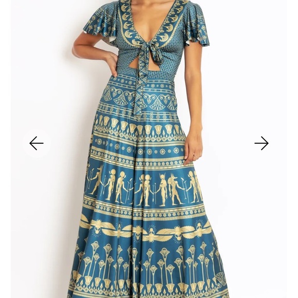 BlackMilk Gods of Egypt rio jumpsuit - Picture 2 of 5